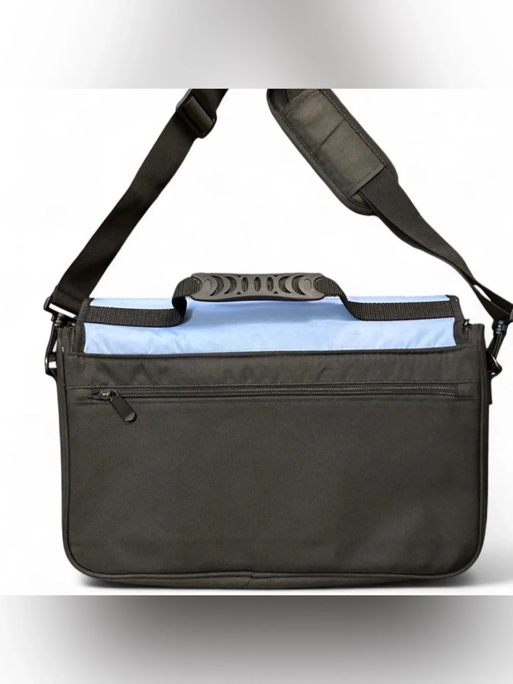 Kids Super Mario Bros. Messenger Bag in Light Blue and Brown